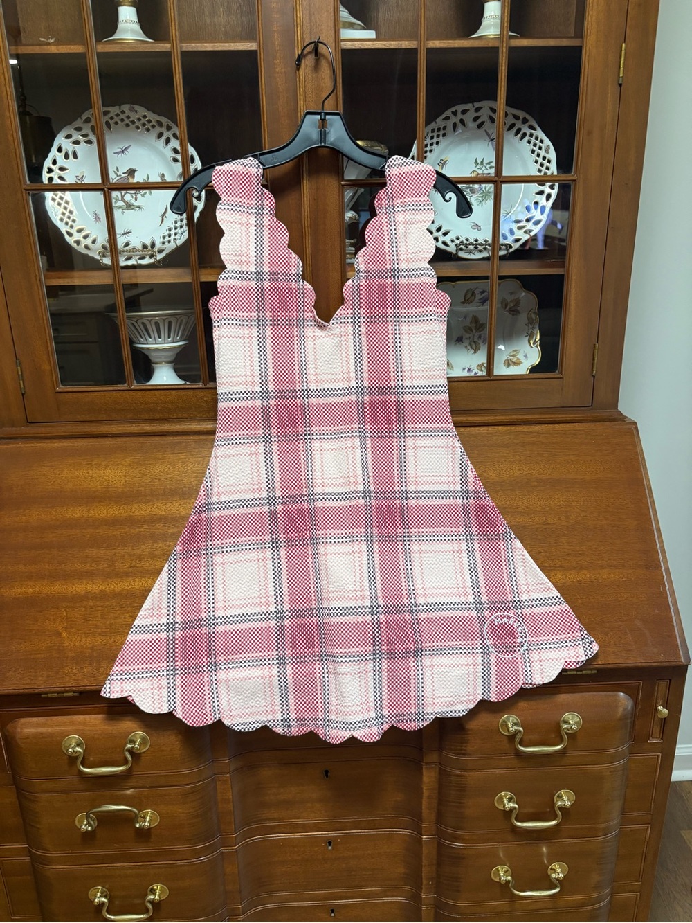 Marysia scalloped dress